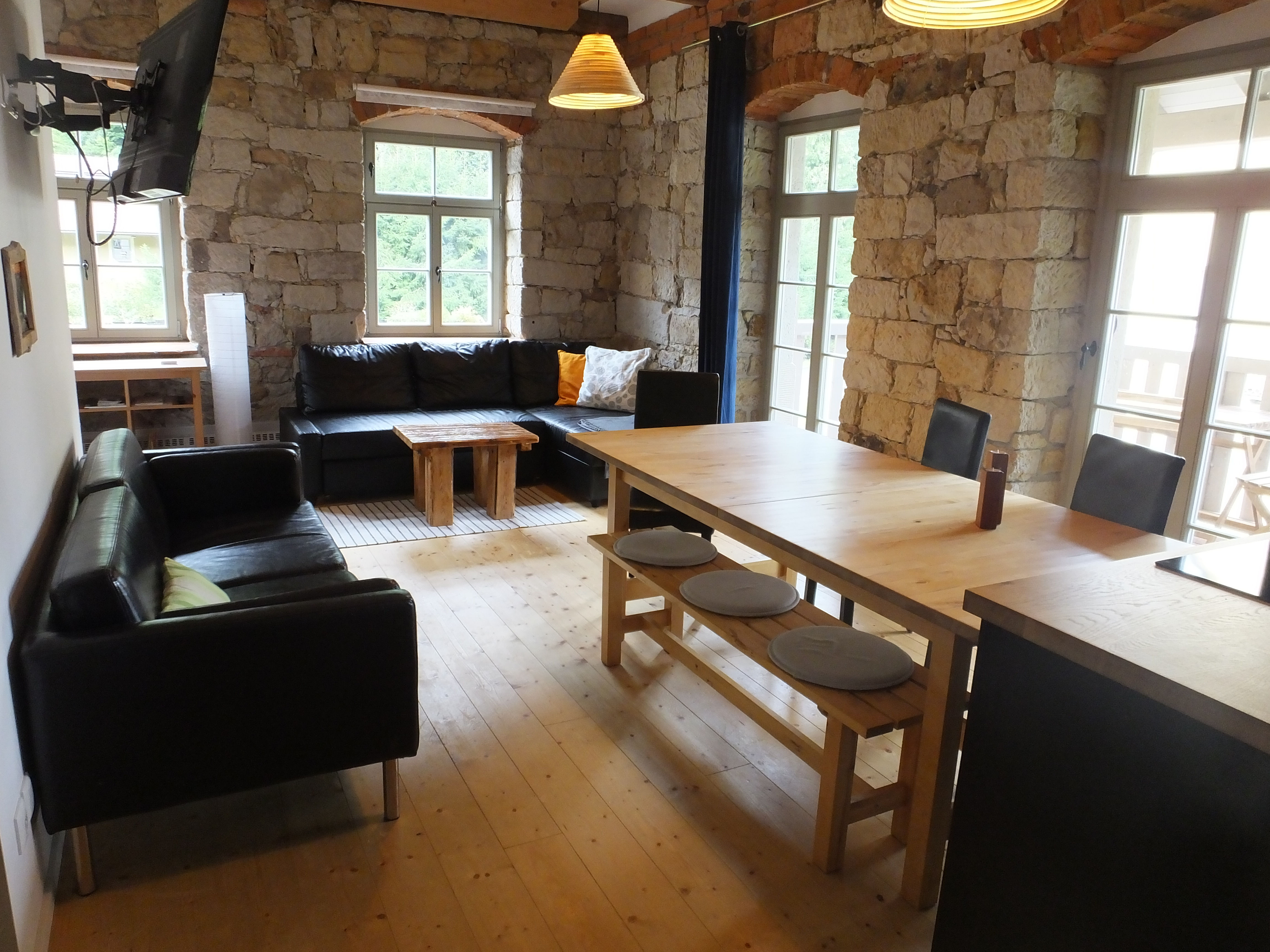 Meisterstube: Kitchen-living room